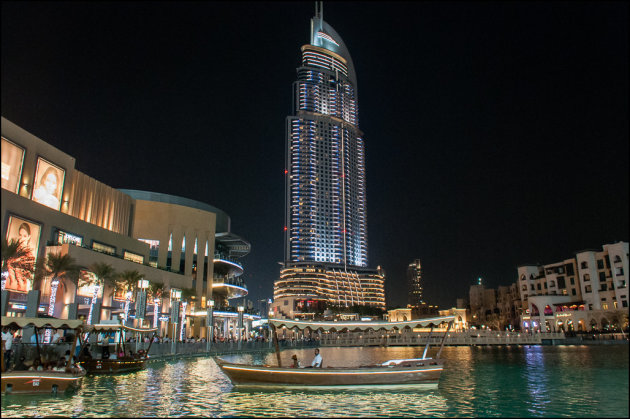 Avond in Dubai