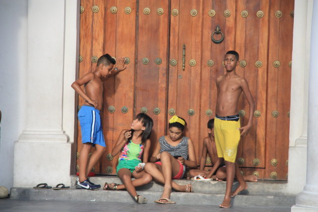 kinderen in Havana