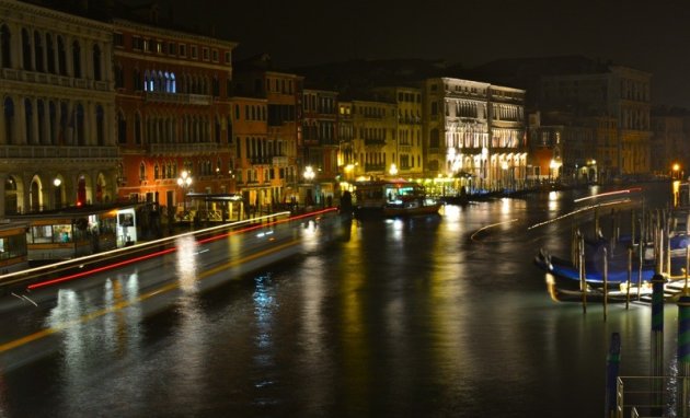 Zicht over het Canal Grande in Venetië