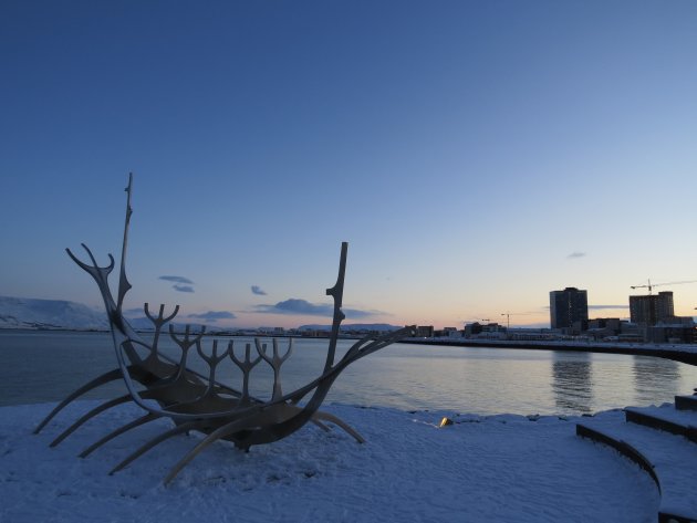 The Sun Voyager in hoofdstad Reykjavik