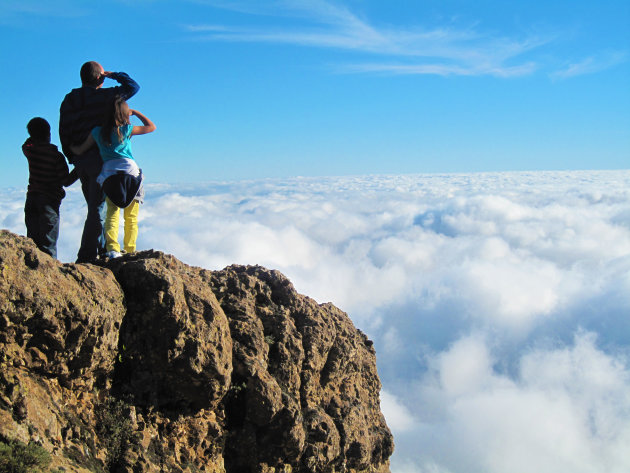 Samen de wereld ontdekken on top of the world