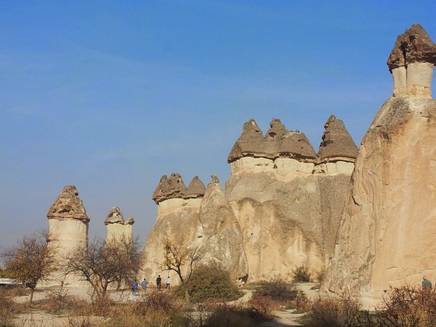 Witte vallei in Cappadocie