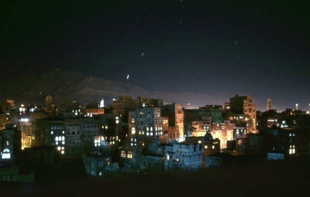 Sanaa by night