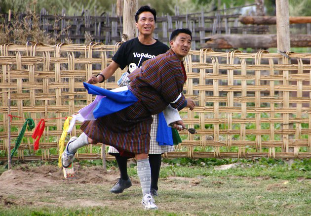 Khuru, nationale sport in Bhutan