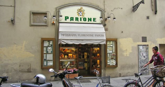 Winkeltip 3: papier uit Florence