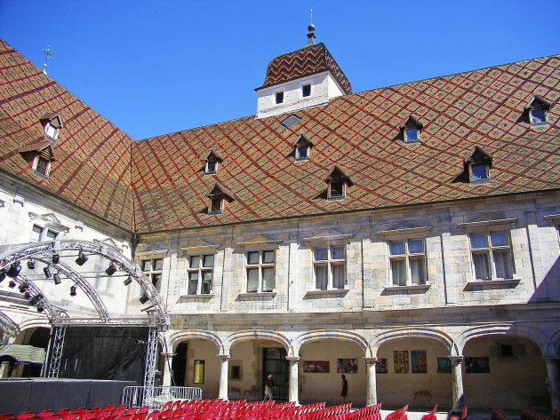 slinger van Foucault in tijdmuseum Besancon