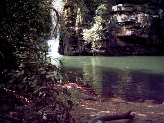 Watervallen van Kota , oase van rust