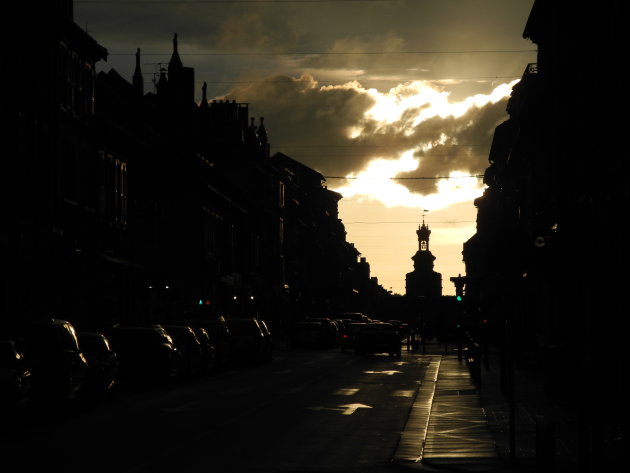 sunset Pontarlier