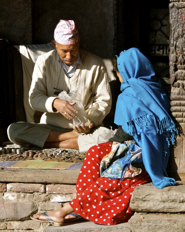 tel uit je winst: Durbar plein