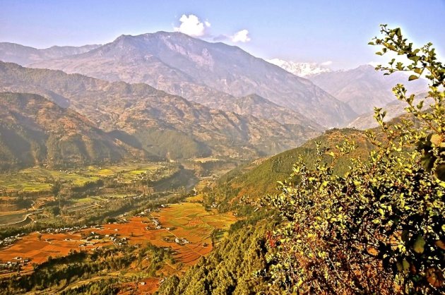 Wandelen bij Nuwakot