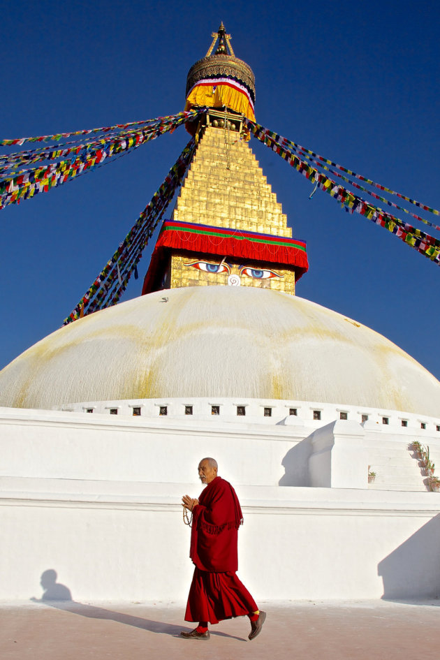 De monnik en de stupa