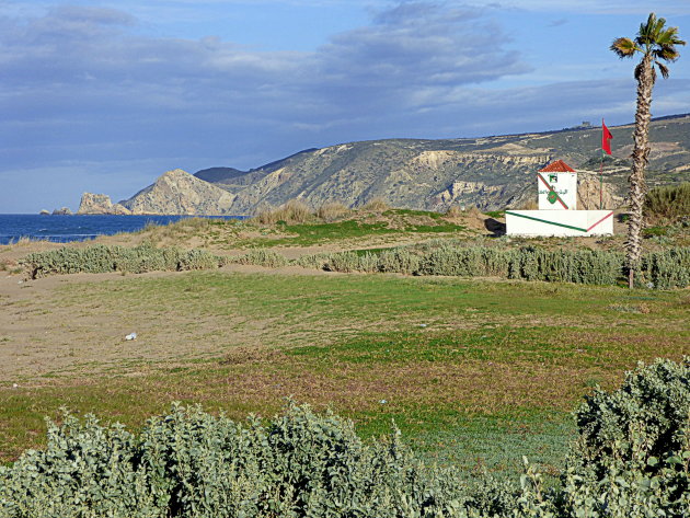 Zicht op Marsa Ben M'Hidi (Algerije)