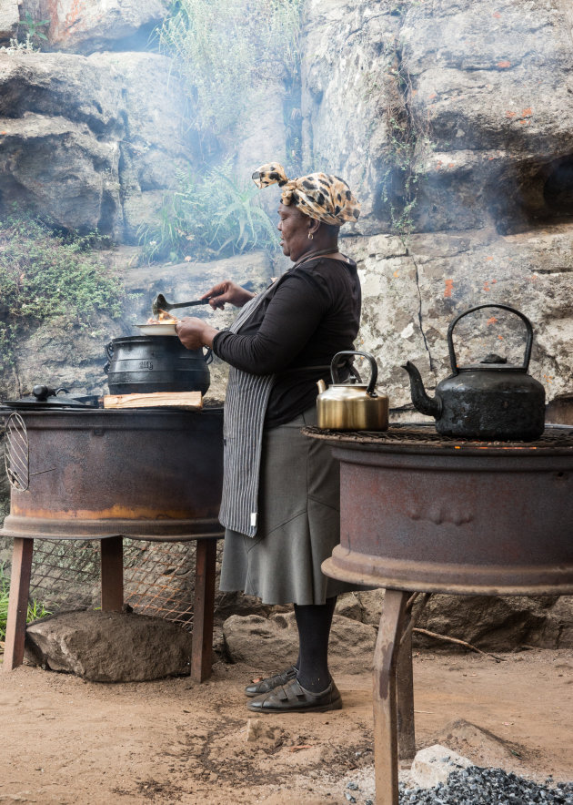 Eten wat de pot schaft