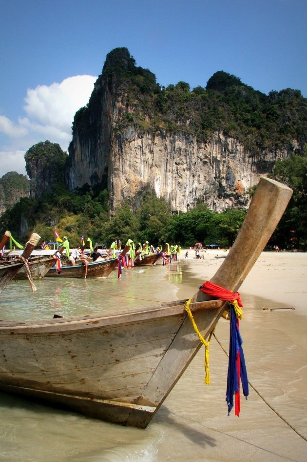 Relaxen op Railay Beach