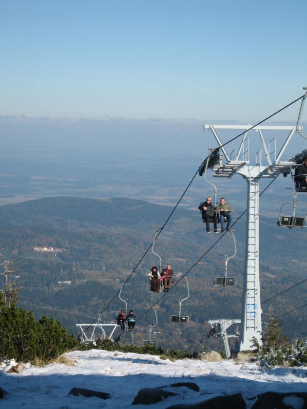 Karkonosze(Reuzengebergte, ten zuiden van Jelenia Góra