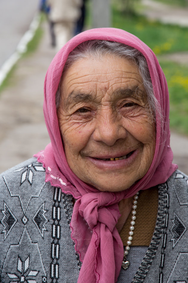 Roma vrouw in Soroca