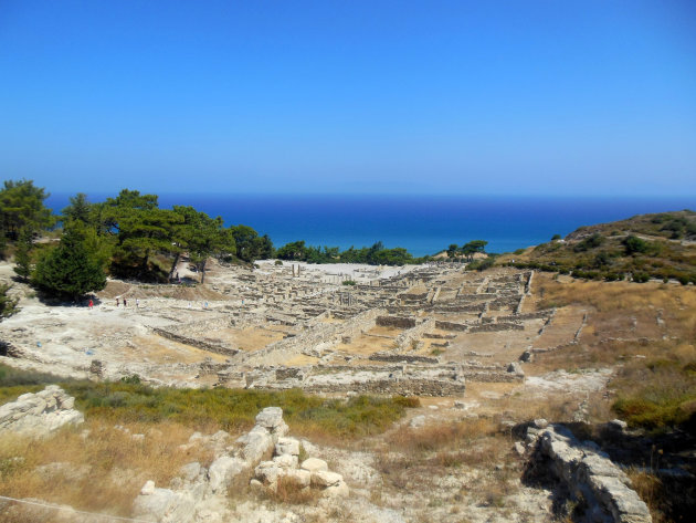 Lindos zonder de horde toeristen = Kamiros