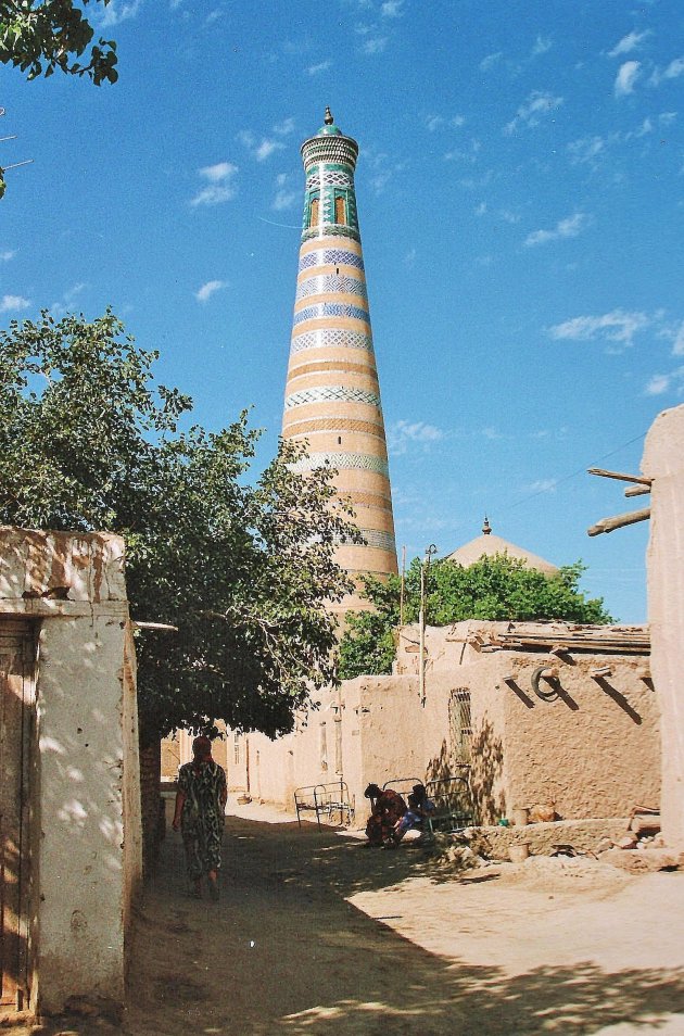 Khiva, minaret