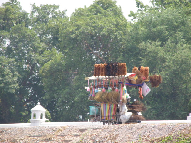 Boottocht over de rivier in Ayutthaya