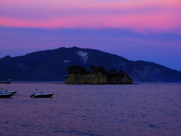 Agios Sostis by night