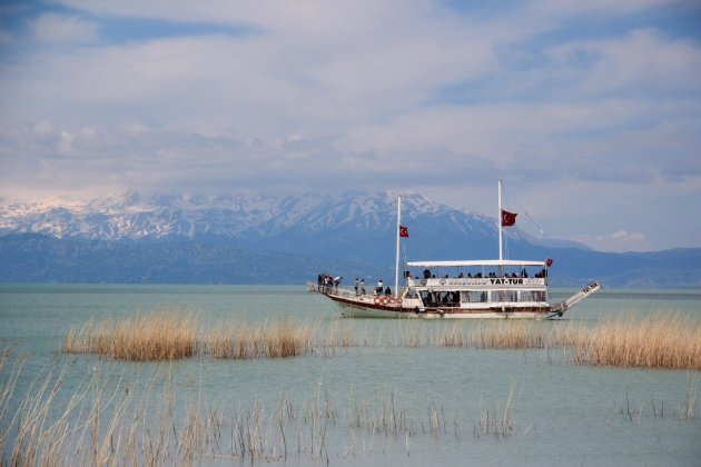 Varen over het Beysehir meer