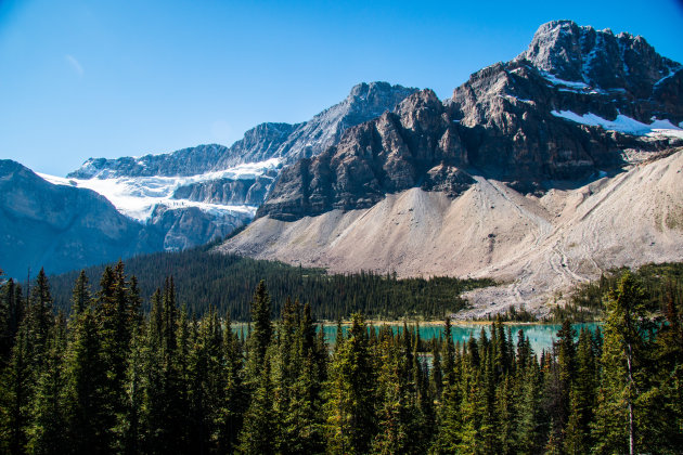 Onderweg op Icefields Parkway 