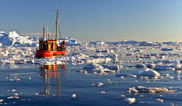 Middernacht in Ilulissat