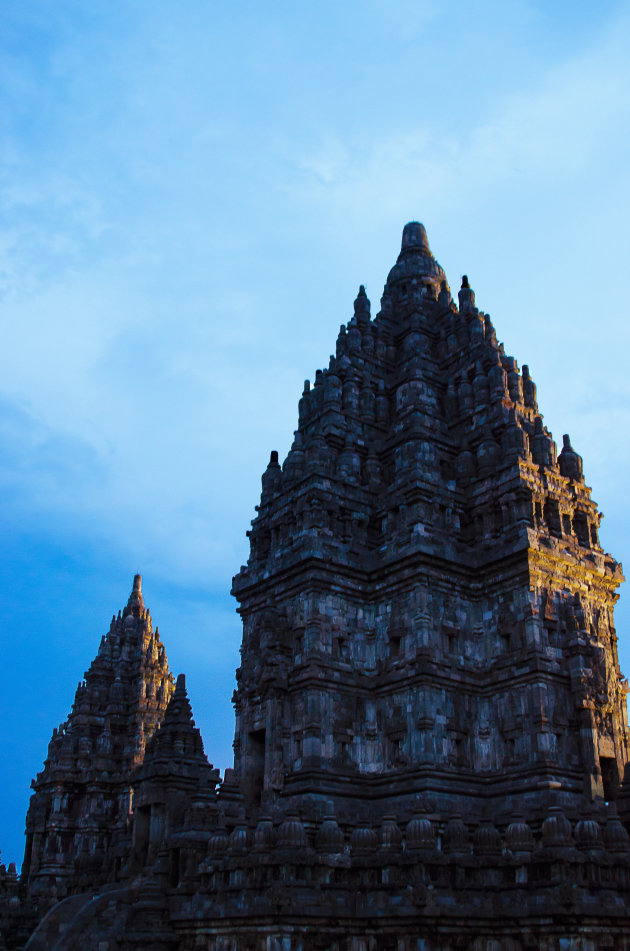 Blauwe 5 minuten bij Prambanan