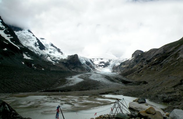 Gletsjer in Oostenrijk