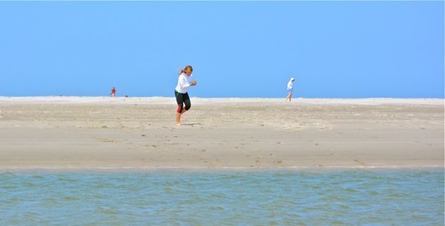 Het strand van Schiermonnikoog