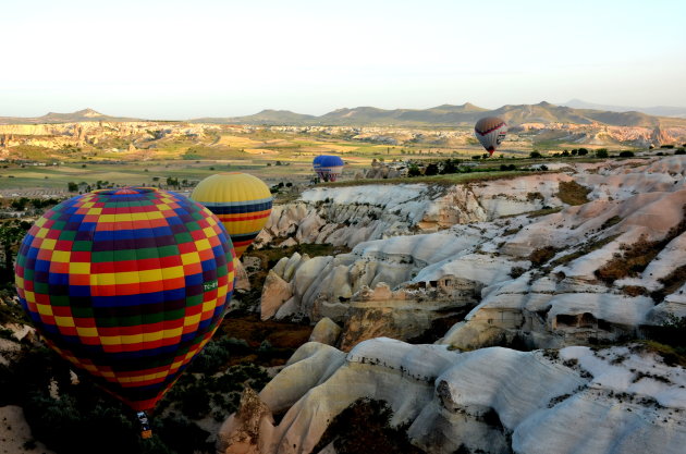 Zonopkomst boven Cappadocië