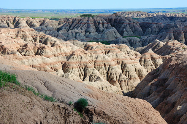 Bands of Time in Badlands