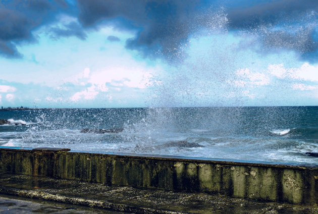 Storm in Gibara