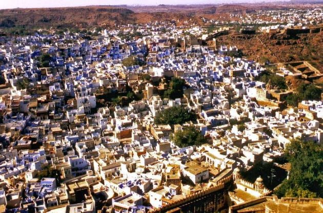 Jodhpur vanaf het Fort