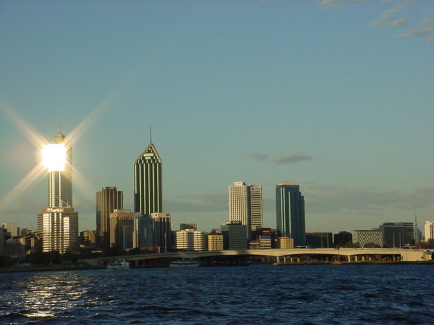 Sundown in Perth