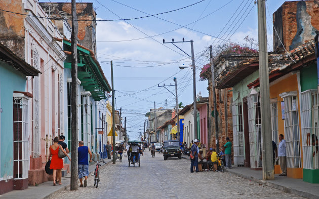 Straatje in Trinidad!