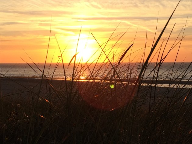 Zonsondergang op Vlieland