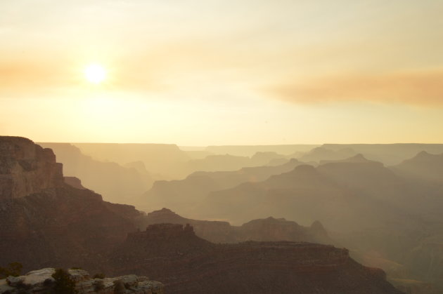 Zonsondergang Grand Canyon