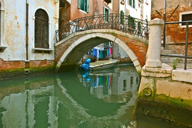 Een van de oudere wijken in Venetië