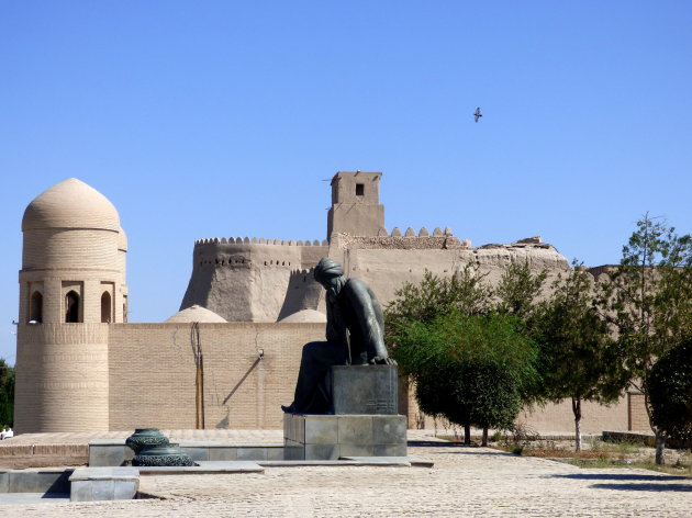 De hoofdpoort van Khiva