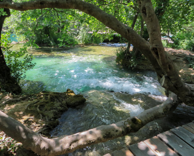 Wandelen in het Krka National Park.