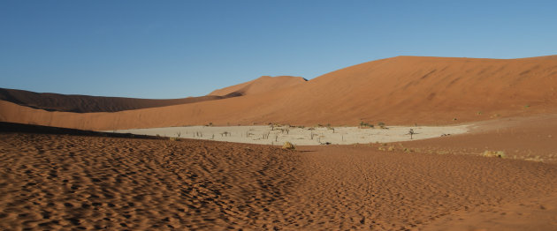 Dode vlei voor de drukte