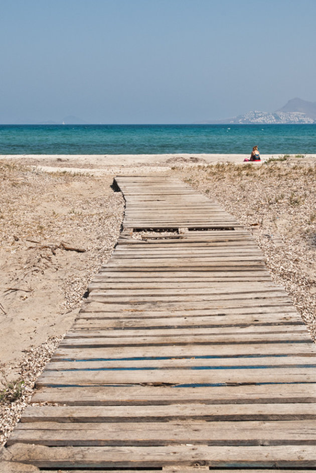 Een pad naar de zee (Kos)