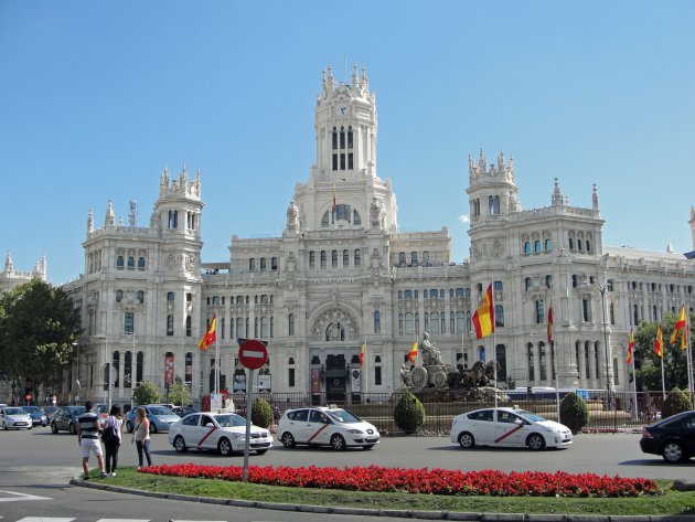 Het stadhuis van Madrid