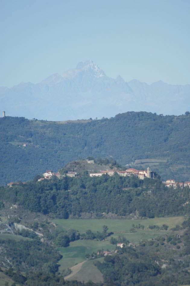 Uitzicht op Monte Rosa