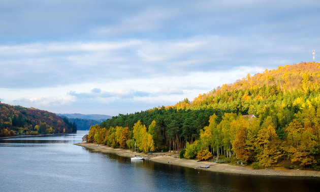 Uitzicht over de Vltava