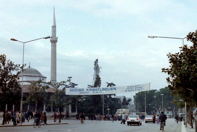 Kerst in Tirana