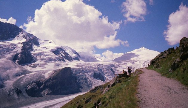 wandelen door de bergen