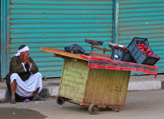 Straatbeeld Edfu