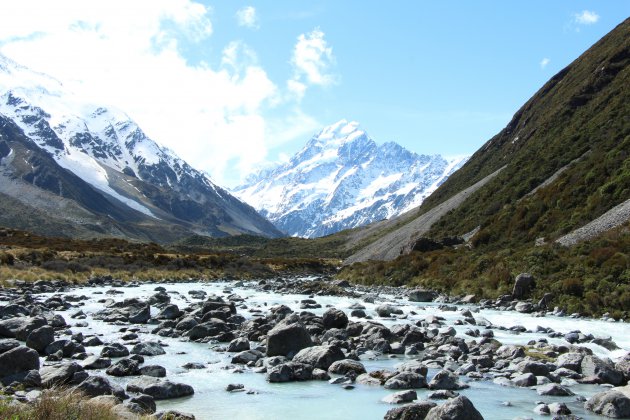 Hooker Valley Track Mount Cook nieuw zeeland